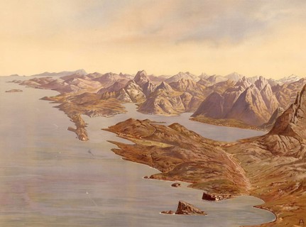 Bay of Kotor, 30 km long, heavily winding fjord-like bay on the southeastern Dalmatian-Montenegrin
