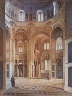 San Vitale Church in Ravenna, presumably begun in 537 and dedicated to Saint Vitalis in 547, is one