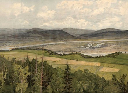Mountain landscape, Transbaikal, Transbaikalia region, a Russian Federation subject in the Far East