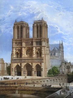 Notre-Dame de Paris Cathedral, CathÃ©drale Notre-Dame de Paris, Cathedral of Our Lady of Paris,
