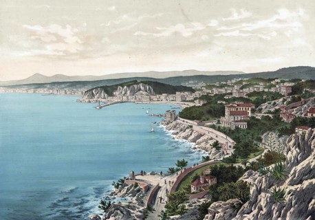 Nice, major French city on the Mediterranean coast, CÃ´te d'Azur, Alpes-Maritimes department in the