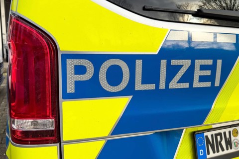 Police lettering on police car Emergency vehicle Emergency vehicle patrol car with license plate