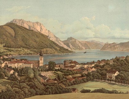 Gmunden is a town in the Upper Austrian Salzkammergut on the northern shore of Lake Traun, Austria,