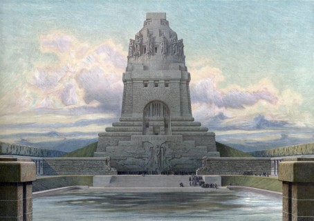Monument to the Battle of Nations, one of Leipzig's most famous landmarks and Europe's highest