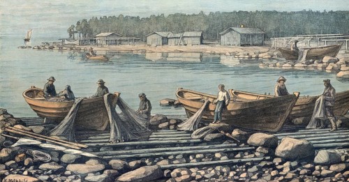 The Uusimaa archipelago, Uudenmaan saaristo, stretches along the coast of the Uusimaa region in