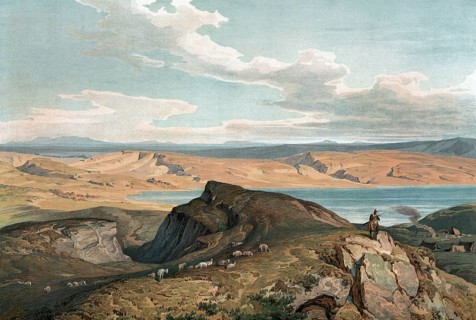 Mountain of Beatitudes, Mountain of Beatitudes, is an elevation on the northern edge of the Sea of