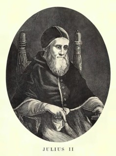 Julius II (civic name Giuliano della Rovere, born 5 December 1443 in Albisola Superiore near