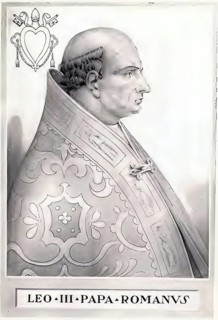 Leo III (born around 750 in Rome, died 12 June 816 in Rome) was Pope from 795 to 816, Historical,