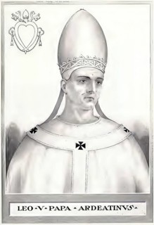 Leo V was pope from August to September 903 for about 30 days (according to other sources from July