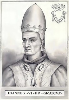 John VI (died 11 January 705 in Rome) was Greek and Pope from 701 to 705, Historical, authentic,