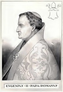 Eugene II (died 27 August 827) was pope from May 824 until his death, Historical, authentic,