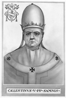 Coelestine V, civically Pietro da Morrone OSBCoel (also Petrus de Murrone or Pietro Angelari, born