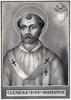 Clement I, also known as Clemens Romanus or Clement of Rome (born around 50 in Rome, died 97 (or