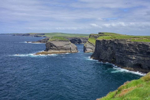 Cliffs of, Kilkee, County Clare, Ireland