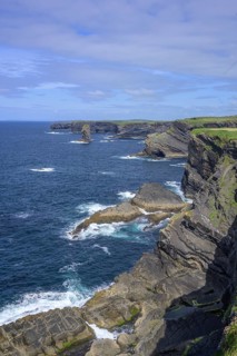 Cliff coast of, Kilkee, County Clare, Ireland