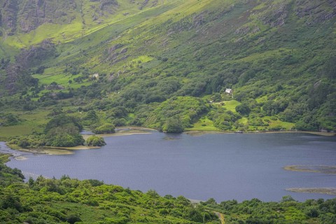 Glanmore Lake, drive to Healy Pass, Coolcreen, Glanmore, Kerry, Ireland