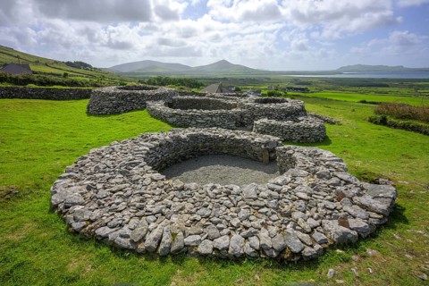 Cathair Deargain Ring Fort, Kilmalkedar, Kerry, Ireland