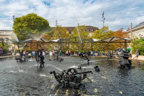 Tinguely Fountain, Carnival Fountain, Basel