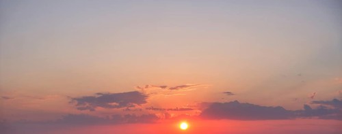 Beautiful dramatic scenic sunset sky background