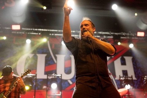 Tim Sult, guitarist and Neil Fallon, singer of Clutch, live on UK & European Tour 2025 at Huxleys