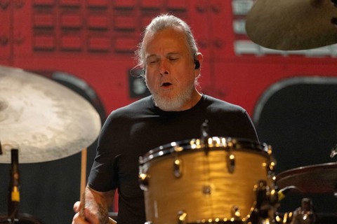 Jean-Paul Gaster, drummer of Clutch, live on UK & European Tour 2025 at Huxleys Neue Welt in Berlin