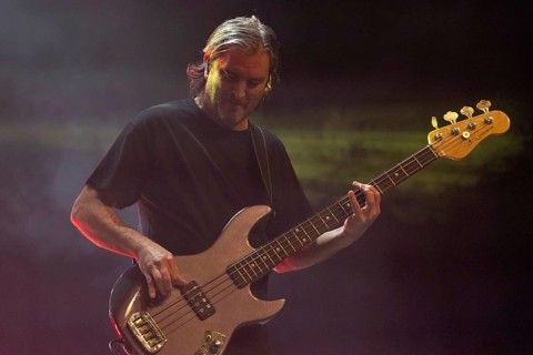 Dan Maines, bassist from Clutch, live on UK & European Tour 2025 at Huxleys Neue Welt in Berlin on