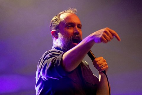 Neil Fallon, singer of Clutch, live on UK & European Tour 2025 at Huxley's New World in Berlin on