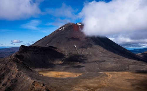 Mount Ngauruhoe, Tongariro alpine crossing, Tongariro National Park. North Island, New Zealand
