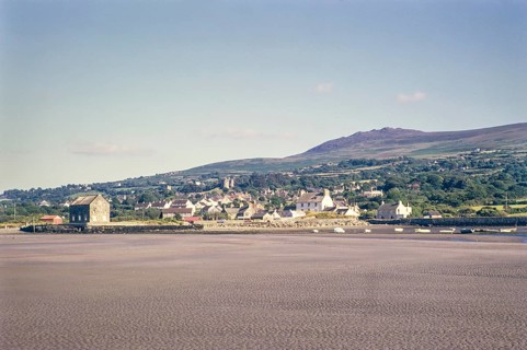 Parrog across River Nevern, Newport, Pembrokeshire Coast national park, Wales, UK 16 July 1971