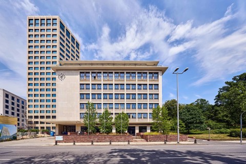 Hessian Ministry of Labour, Integration, Youth and Social Affairs, building, high-rise building,