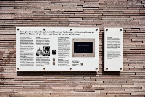 Memorial to the Murdered Wiesbaden Jews, memorial, historical event, memorial plaque, persecution