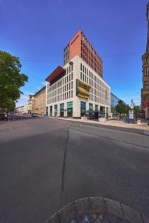 LuisenForum, shopping center, modern architecture, residential and commercial buildings, pedestrian