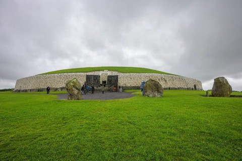 Megalithic Site of Newgrange, Mellifont, County Meath, Ireland