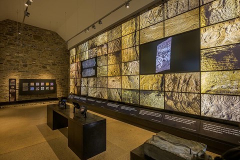 Museum at the Knowth Megalithic Complex, Mellifont, County Meath, Ireland