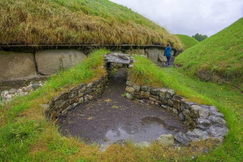 Knowth Megalithic Site, Mellifont, County Meath, Ireland