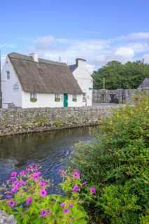 Thatched house (Museum Film Quiet man), Cong, County Mayo, Ireland
