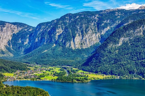 A, Hallstatt, hdr