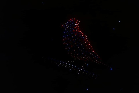 D, drone show