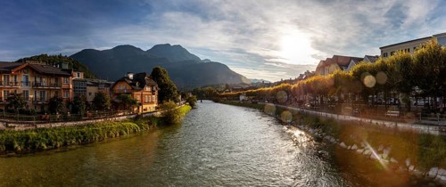 Bad, Ischl, Pano