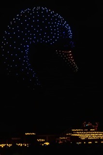 D, drone show
