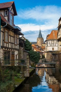 Gothic Church of St. Peter and Paul, Saints-Pierre-et-Paul, Wissembourg, Weissenburg, Alsace,