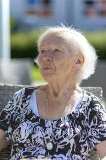 86-year-old woman, retirement home, Jettingen, Baden-WÃ¼rttemberg, Germany