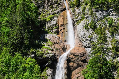 Sulzbachfall, Klöntal, Kantom Glarus, Switzerland