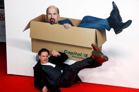 Hendrik Duryn at the world premiere of Stromberg - Everything as usual on 1.12.2025 at the Zoo