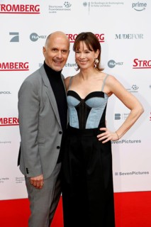 Christoph Maria Herbst and Milena DreiÃŸig at the world premiere of Stromberg - Everything again as