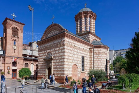 Saint Anthony Princely Church or Old Court Church, Bucharest, Romania