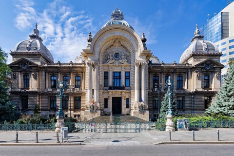 CEC Palace in French architecture, Headquarters of the Romanian National Savings Bank and house of