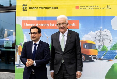 Annual event on the BW Automotive Industry Strategy Dialogue (SDA) in Stuttgart. From left,
