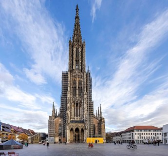 Ulm Minster, Gothic religious building in the Baden-WÃ¼rttemberg city of Ulm and parish church of