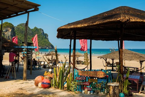 Beach Bar and Restaurant, Thung Yang Beach, Pak Khlong, Chumphon, Chumphon Province, Central